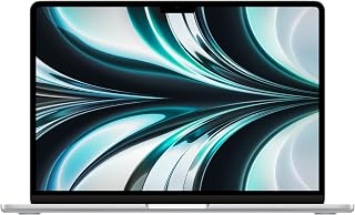 2022 Apple MacBook Air mit Apple M2 Chip (13-pouce, 8GB RAM, 256GB SSD Stockage) (AZERTY France) Argent (Reconditionné) - Image 1