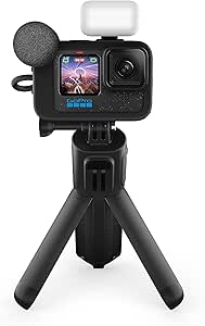 GoPro HERO12 Black Creator Edition - Includes Volta (Battery Handle, Tripod, Remote Control), Media Mod, Light Mod, Enduro Battery and Carrying Case - Image 1