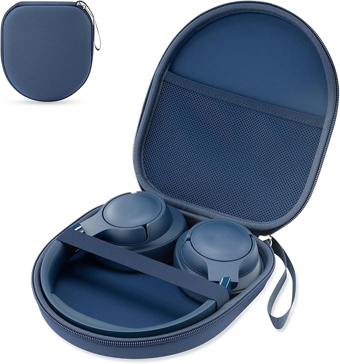Case Compatible with JBL Tune 510BT 520BT 500 720 BT 770 NC 760 NC, Sony WH-CH520 WH-CH720N, Wireless Earbuds Noise Cancelling Earbuds, Portable Travel Earphone Case (Blue) - Image 1