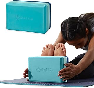 Yoga Block - Supportive Latex-Free EVA Foam Soft Non-Slip Surface for Yoga, Pilates, Meditation - Image 1