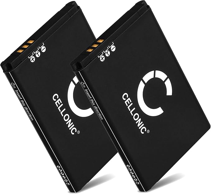 CELLONIC, Headphone Battery Compatible with SteelSeries Arctis Pro Wireless, Siberia 800, Siberia 840 (900mAh, 3.7V) 2 x Steel Series 160240 Replacement Battery - Image 1