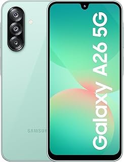 Samsung Galaxy A26 5G (Awesome Mint, 8 Go, 256 Go) | Intelligence géniale (AI) | Cercle à rechercher | Gemini Live | Écran FHD+ sAMOLED | Caméra OIS 50 MP | Classé IP67 - Image 1