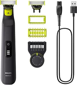 Philips OneBlade Pro 360 Face and Body Afetadora Cortapelos Para Cuerpo y Cara Negra - Image 1