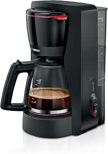 Bosch MyMoment TKA2M113 – Drip Coffee Maker – Removable Water Tank – Automatic Shut-Off – AromaPlus – Anti-Drip Function – Keep Warm – Easy Descaling – Colour: Black - Image 1