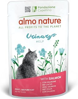 Holistic Urinary Help Wet Food for Adult Cats with Salmon - (30 x 70g Sachets) - Image 1