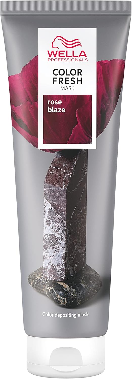 Wella Professionals Color Fresh Mask nuances de rose, pêche, rouge, bleu - Masque coloration temporaire, hydratant zéro dommages - Image 1