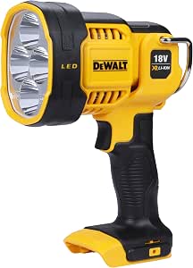 DEWALT - XR LED Projector Lamp 18V, 1.000 lumens - DCL043-XJ - Wireless - Rechargeable Led Lamp For LED Lighting Distance Of 400m Between 10 And 40 Hours Of Battery Life          [Energy Class A] - Image 1