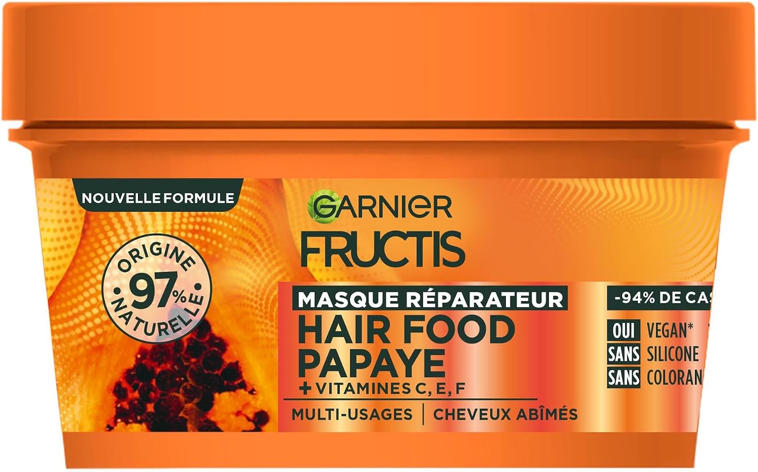 FRUCTIS HAIRFOOD MASQUE PAPAYE 350ML - Image 1