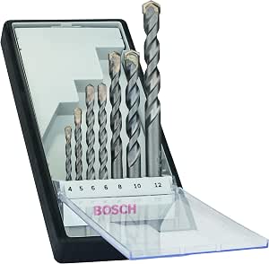 Bosch Professional 7-Piece CYL-3 Concrete Drill Set (for Concrete, Robust Line, Ø 4-12 mm, Impact Drill Accessories) - Image 1
