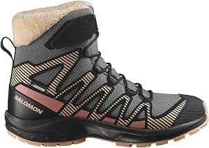 Salomon Pewterhooter / Bla 000-36/3.5 XA PRO V8 CSWP J Winter Shoes - Image 1