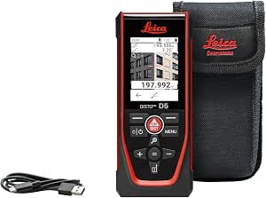 Leica DISTO D5 Professional Laser Rangefinder with Bluetooth (APP), Digital Viewfinder (for Indoor and Outdoor) and Tilt Sensor for Profile and Angle Measurement - Image 1