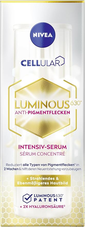 NIVEA LUMINOUS630 Intensive Face Spot Serum with Thiamidol for a More Even and Radiant Complexion, Pigment Spot Serum (30ml) - Image 1