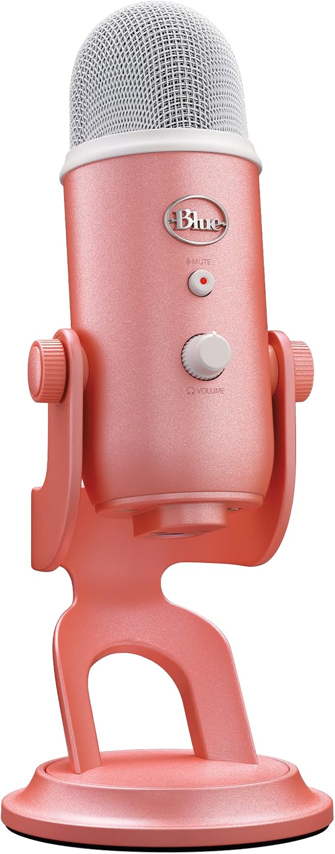 Logitech Creators Blue Yeti Premium USB Gaming Mic for Streaming on PC & Mac, Special Edition, Blue VO!CE Effects, Exclusive Streamlabs Themes, 4 Pickup Patterns, Plug & Play - Pink - Image 1