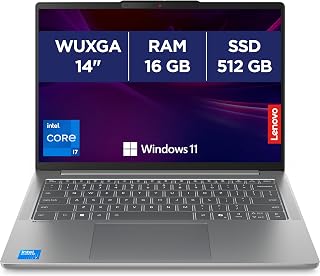 IdeaPad Slim 5 14IRH10 - 14'' WUXGA Laptop (Intel Core i7-13620H, 16GB RAM, 512GB SSD, Intel UHD Graphics, Windows 11 Home) AZERTY Keyboard, Earphones and Mouse Included - Grey - Image 1