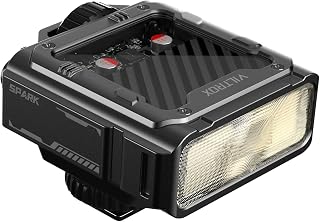 VILTROX TTL Flash Speedlite pour Sony,Mini Flash Appareil Photo GN16,7 Niveaux de Puissance,1800mAh 26W/s Pleine Puissance,Recyclage 1s,S1/S2 Contrôle Optique pour Sony(Spark Z3-S, Gris) - Image 1