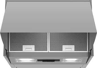Bosch DEM66AC00 - Pull-down hood - 2 series - 3 suction speeds - LED lighting - 60 cm - 256 W - silver          [Energy Class B] - Image 1