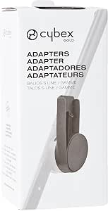 CYBEX GOLD Baby Car Seat Adapter, Small, Connects Cybex/GB Car Seats to Balios S/Talos S Strollers, Black - Image 1