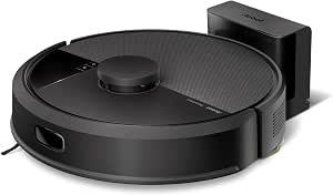 iRobot Roomba 105 Combo – 2-in-1 Robot Vacuum Cleaner – Suction Power of 7KPa – LiDAR Navigation – Carpet Detection – Cleaning and Avoidance Zones – 4 Suction Levels – Black - Image 1