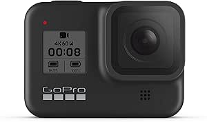 GoPro HERO8 Black - Waterproof 4K Digital Action Camera with Advanced Stabilization, Touch Screen System and Hypersmooth Voice Control - Live HD Streaming - Image 1