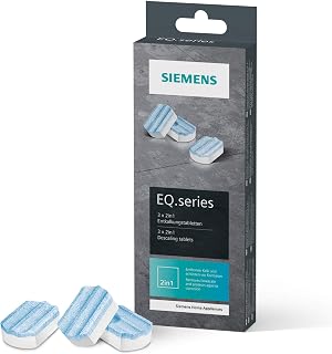 Siemens Electroménager - TZ80002N Pastilles 2 en 1 détartrage et nettoyant - Accessoires pour machines à café - Blanc - Image 1
