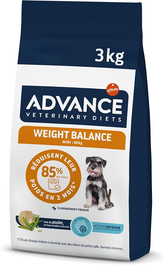 Advance Veterinary Diets Weight Balance for Mini Dogs with Overweight Problems, 3 kg - Image 1
