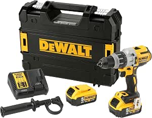 Dewalt DCD996P2 XR Li-Ion Brushless Combination Drill Bit 2 x 5.0Ah 18V Yellow/Black (7 Pieces) - Image 1