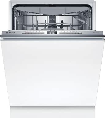 Bosch SMH4ECX28E, Series 4, Smart Dishwasher, Fully Integrated, 60 cm, Cutlery Drawer, Made in Germany, Vario Hinge, Particularly Quiet, SpeedPerfect+, Assistant          [Energy Class A] - Image 1