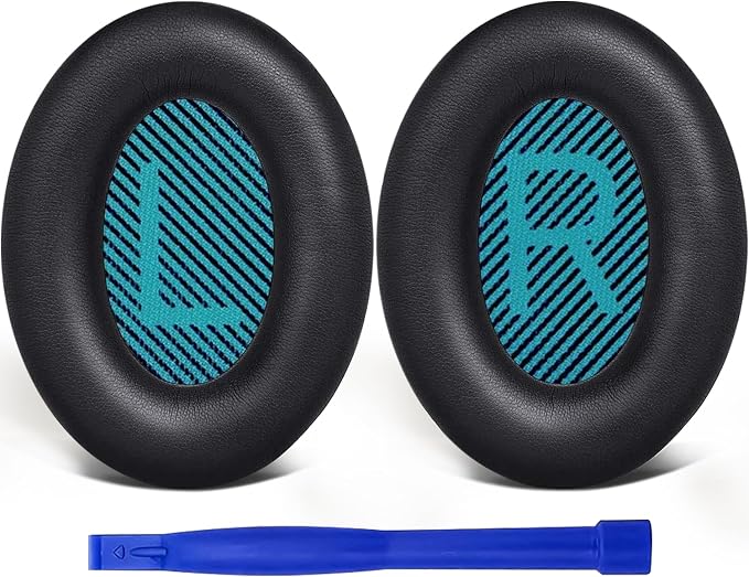 SoloWIT Ear Pads for Bose Headphones, Replacement Cushion for Bose QuietComfort 15 QC15 QC25 QC2 QC35/Ae2 Ae2i Ae2w/SoundTrue & SoundLink Around-Ear Series - Image 1