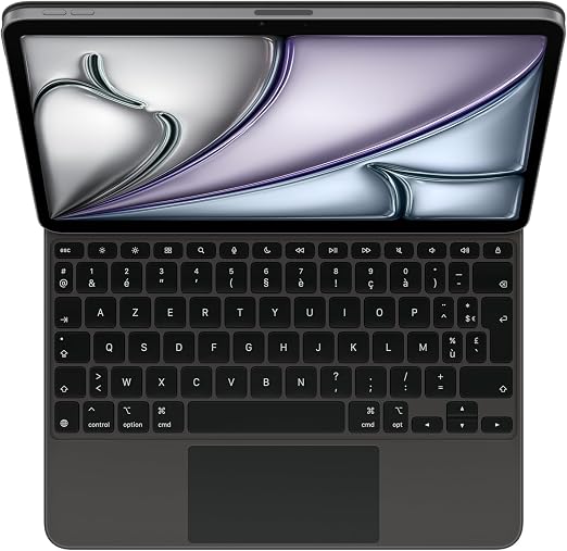Apple Magic Keyboard for iPad Air 11-inch (M3) - French - Black - Image 1
