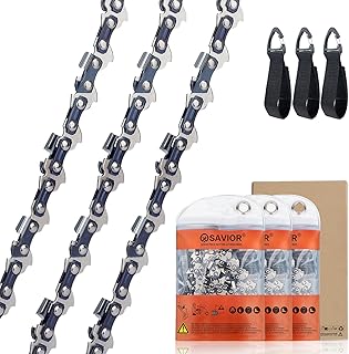 3/8" LP 45 Links 1.3mm 30cm Low Rebound Chainsaw Chain Fits Husqvarna, Echo, McCulloch and Others - Image 1