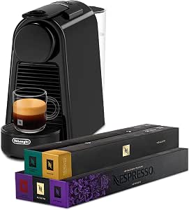 De'Longhi Nespresso Essenza Mini EN85.B, Automatic Coffee Machine, Single Cup Capsule Machine, Welcome Set Included, Compact Design, Pressure 19 Bar, 1150 W, Piano Black - Image 1