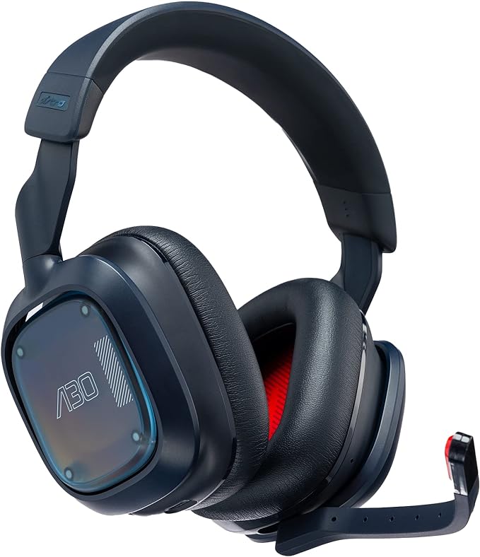 Logitech G Astro A30 LIGHTSPEED Wireless Gaming Headset, Bluetooth, Dolby Atmos, Detachable Mic, 27 Hour Battery, USB Charging, PS5, PS4, Xbox, Nintendo Switch, PC, Android - Blue - Image 1