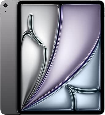 Apple iPad Air 13 (M2): Liquid Retina Display, 128 GB, 12 MP Horizontal Front Camera/12 MP Rear Camera, Wi-Fi 6E, Touch ID, One Day Battery Life - Space Gray - Image 1