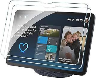 2 Pièce Verre Trempé pour Amazon Echo Show 11 Protection Écran, Sans Bulles, Dureté 9H, Ultra Transparent, Anti-Rayure Protection D'écran - Image 1