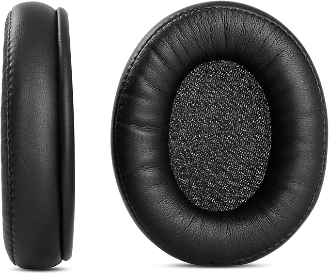 HDR120 Replacement Ear Cushions Padding Compatible with Sennheiser HDR120 RS120 HDR110 RS110 Earphones, Comfortable Leather Ear Cushions and Memory Foam - Image 1