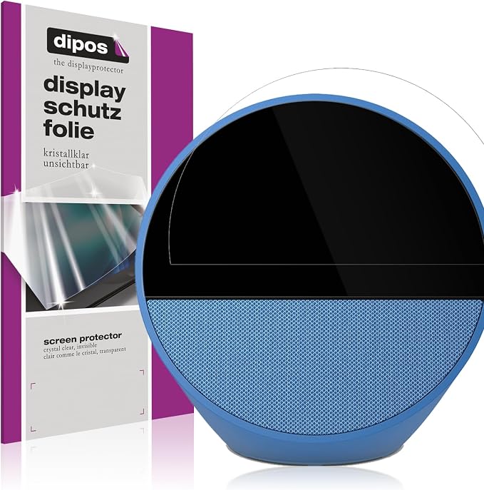 dipos I 4X Screen Protector Compatible with Amazon Echo Spot 2024 Transparent - Image 1