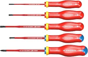 Facom Screwdriver Set, Multi, 5 Pieces - Image 1