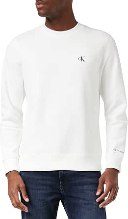 Calvin Klein Sweat-Shirt Homme CK Essential sans Capuche - Image 1