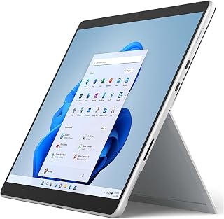 Microsoft Surface Pro 8 Ordinateur Portable (Windows 11,écran tactile 13’’, 8 Go RAM, 128 Go SSD, Intel Core i5) Platine (Reconditionné) - Image 1