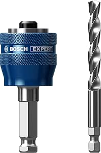 Bosch 2x EXPERT Power Change Plus with centring drill and drill, HSS-G 7.15 x 105 mm (for Metal profiles and pipes, plastics, Ø 7.15 mm, Professional Accessory Drills/Rotary Screwdrivers) - Image 1