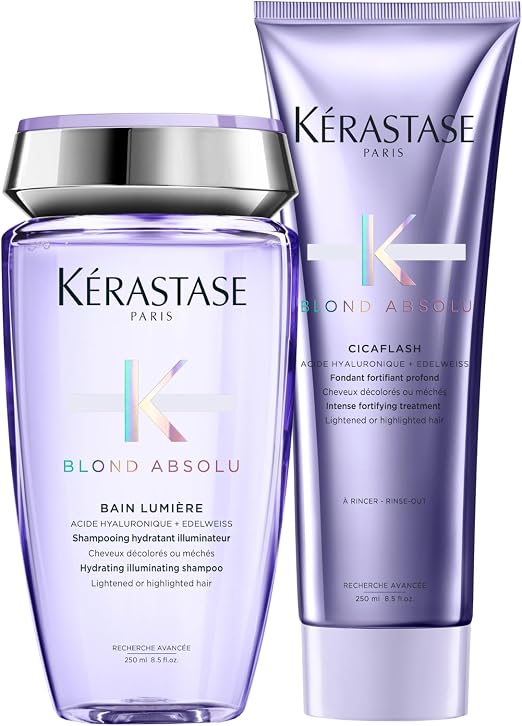 KÉRASTASE Blond Absolu - Routine Éclat & Réparatrice pour Cheveux Blonds - Méchés & Décolorés - à l'Acide Hyaluronique - Image 1