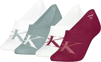 Calvin Klein Monogram Footie (Pack of 4) Women - Image 1