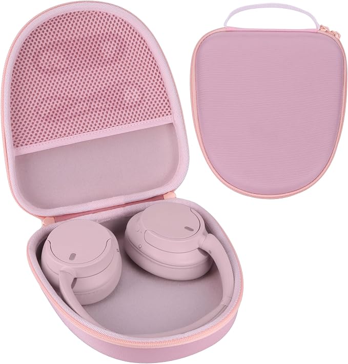 Hard Protective Case for Sony WH-CH720N/CH520/H910N/CH700N/CH500/XB900N/CH710N/XB910N Headphones (Pink) - Image 1