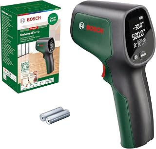 Bosch Thermomètre infrarouge UniversalTemp (de -30 °C à +500 °C, mesure facile, 3 modes de mesure pour des résultats plus précis, dans boîte carton) - Image 1