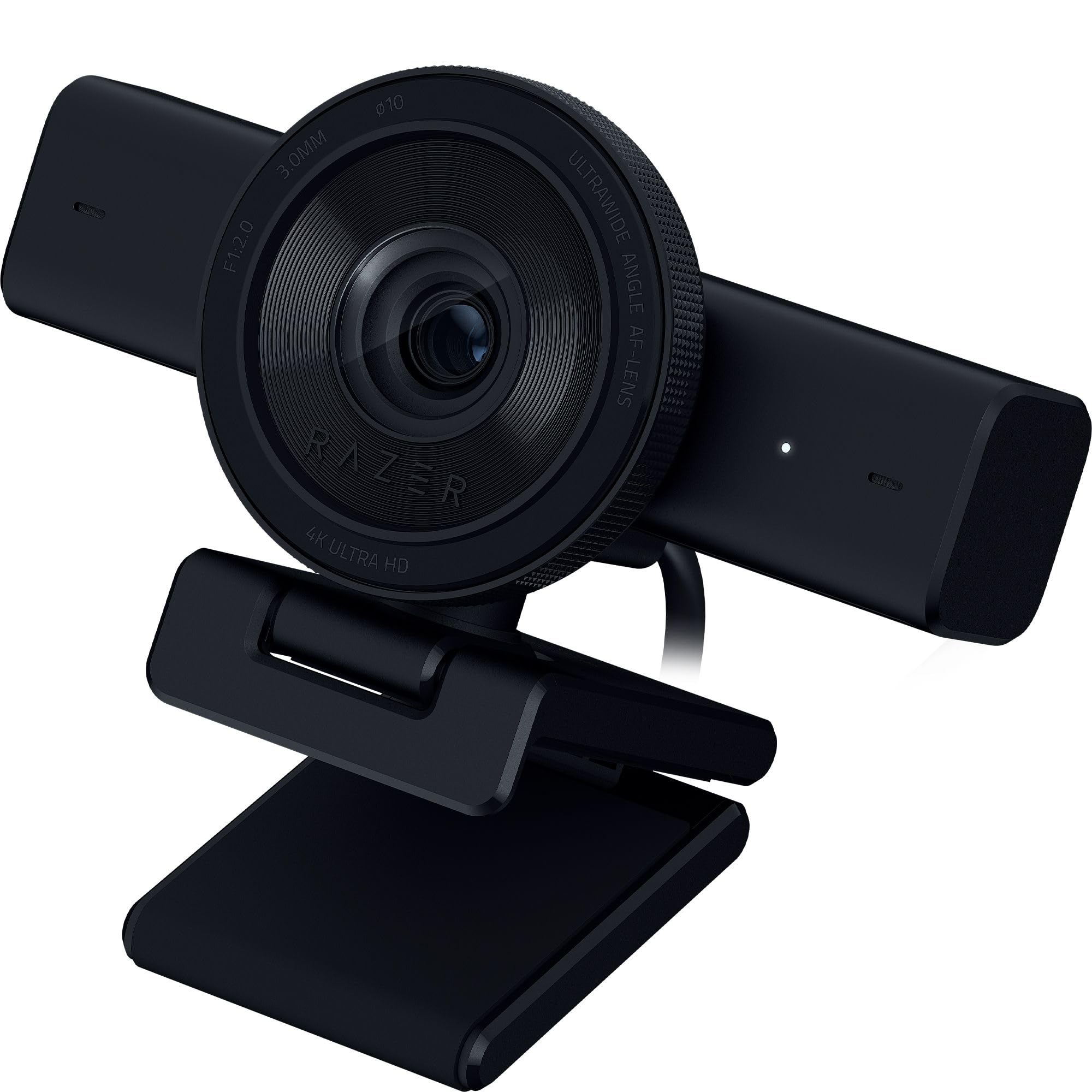 Razer Kiyo V2 - 4K @ 30 IPS Webcam with AI Auto Framing - One-Click Image Enhancement - High Dynamic Range - Wide Angle Lens - OBS and Xsplit Compatible | Black - Image 1