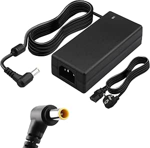 Xahpower 19.5V 4.7A Charger Adapter for Sony Bravia TV KDL-24 KDL-32 KDL-40 KDL-42 KDL-48 KDL-55 KDL-40W600B KDL48W590B KDL55W650D KDL-42W658A KDL-32R300B VGP-AC19.5V 4.7A 9V43 Power cable - Image 1