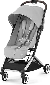 Cybex Orfeo Buggy with Gold and Silver Frame, Fog Grey - Image 1