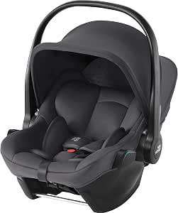 BRITAX RÖMER BABY-SAFE CORE car seats for babies from birth to 83 cm (15 months), Midnight Grey - Image 1