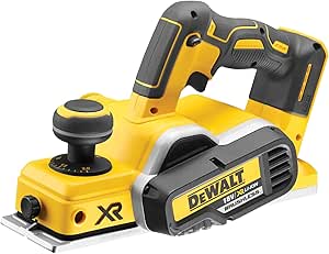 DEWALT - XR 18V Li-Ion Brushless Planer - DCP580NT-XJ - Cordless planer with TSTAK case - Front and rear bracket for better stability - Drum Ø48mm - Speed 15000rpm          [Energy Class A] - Image 1