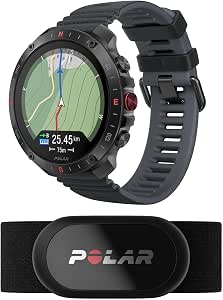 Polar Grit X2 Pro Smart GPS Watch + H10 Heart Rate Monitor - Robust and Performance, Advanced Navigation Tools, Biological Parameter Detection, Training and FC Tracking - Image 1